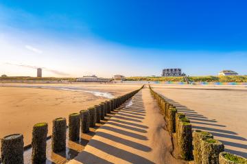 Der bunte Strand von Domburg