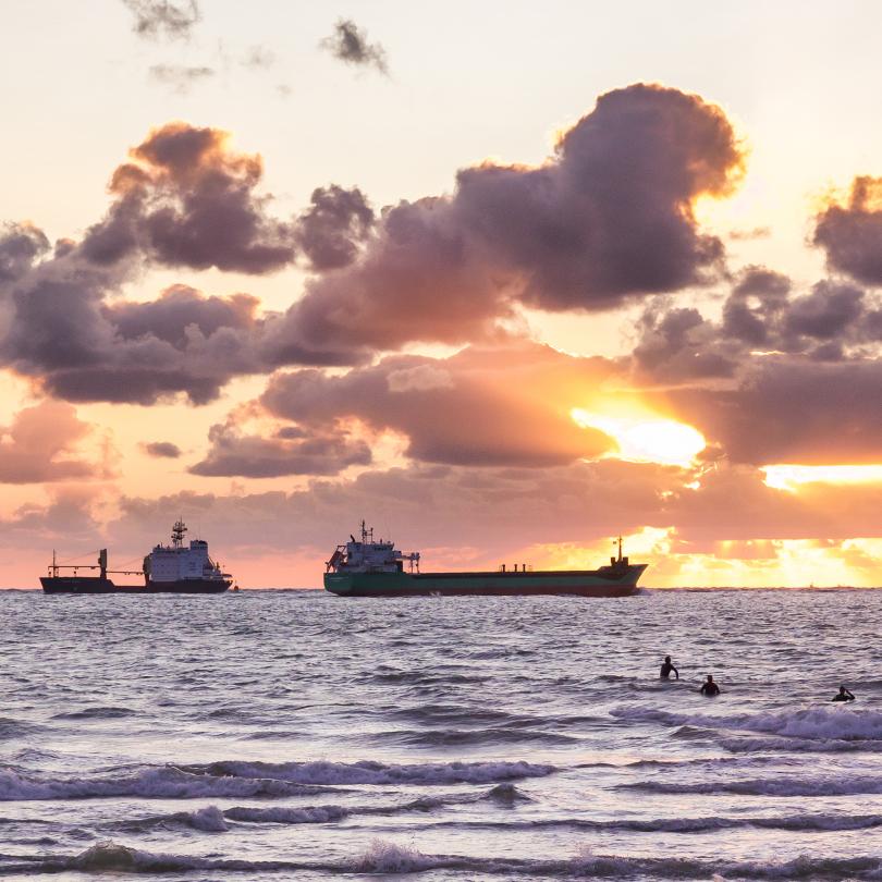 Das Meer hat viele Passanten