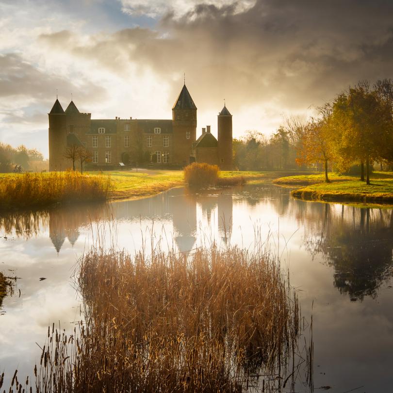 Schloss Westhove in der Morgensonne