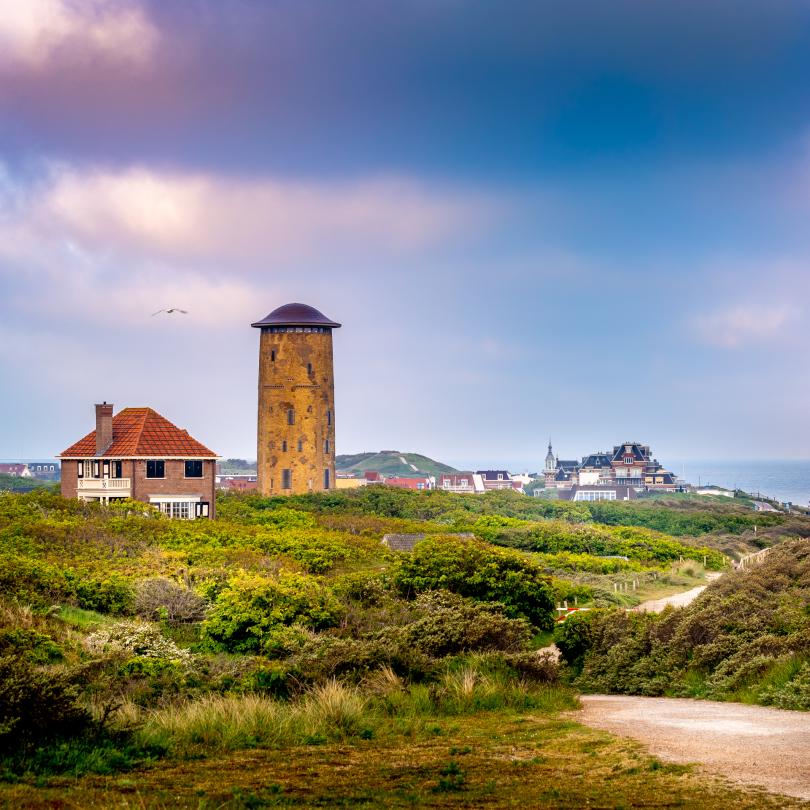 Domburg in den frühen Morgenstunden