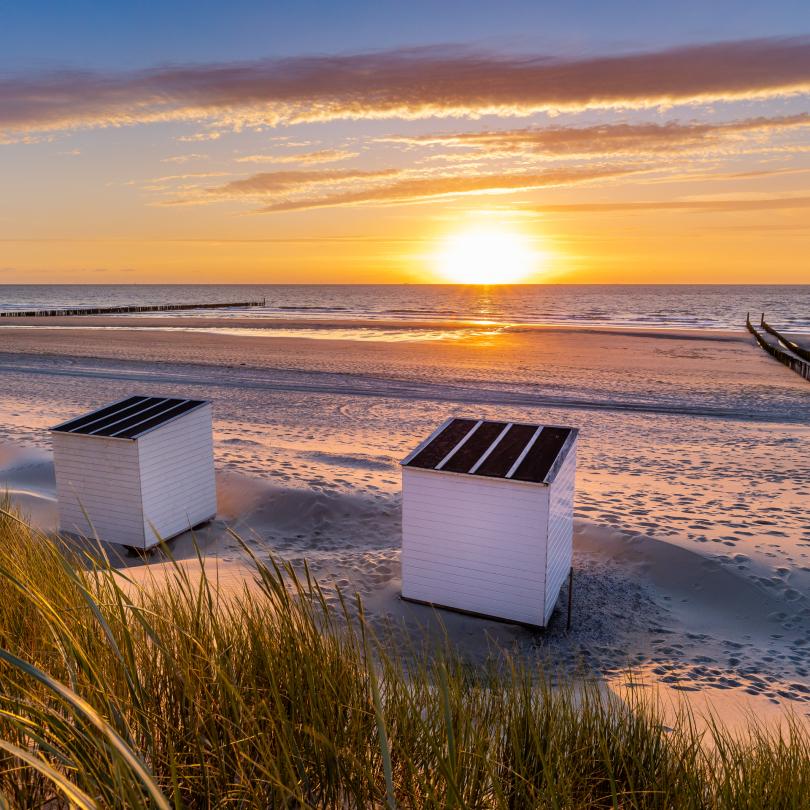 Strandhäuser in Domburg