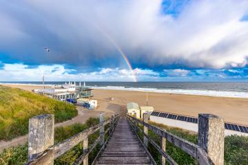 Regenboog bij de Oase 0340